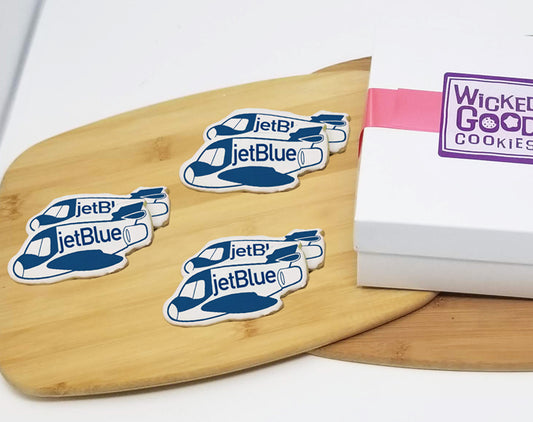 Jet Logo Sugar Cookie Gift Box