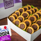 Graduation Peanut Butter Puddles Cookie Gift Box