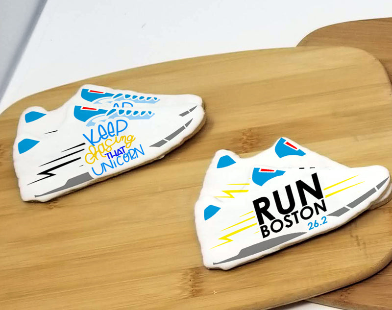 2024 Marathon Sneaker Sugar Cookies