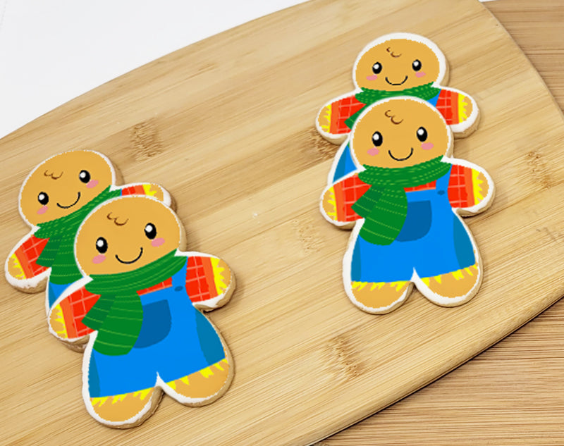 Scarecrow Sugar Cookies