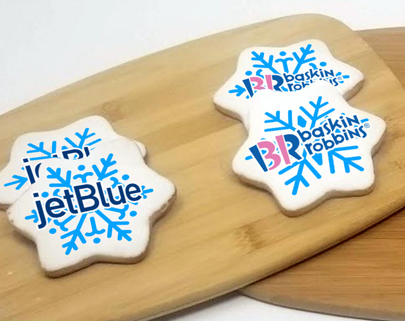 Snowflake Logo Sugar Cookies