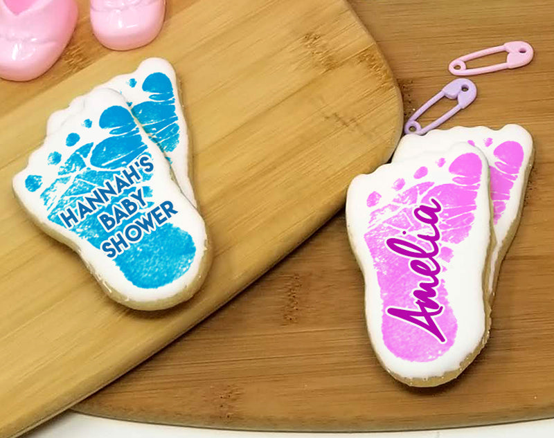 Baby Foot Sugar Cookies