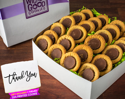Thank You Peanut Butter Puddles Cookie Gift Box