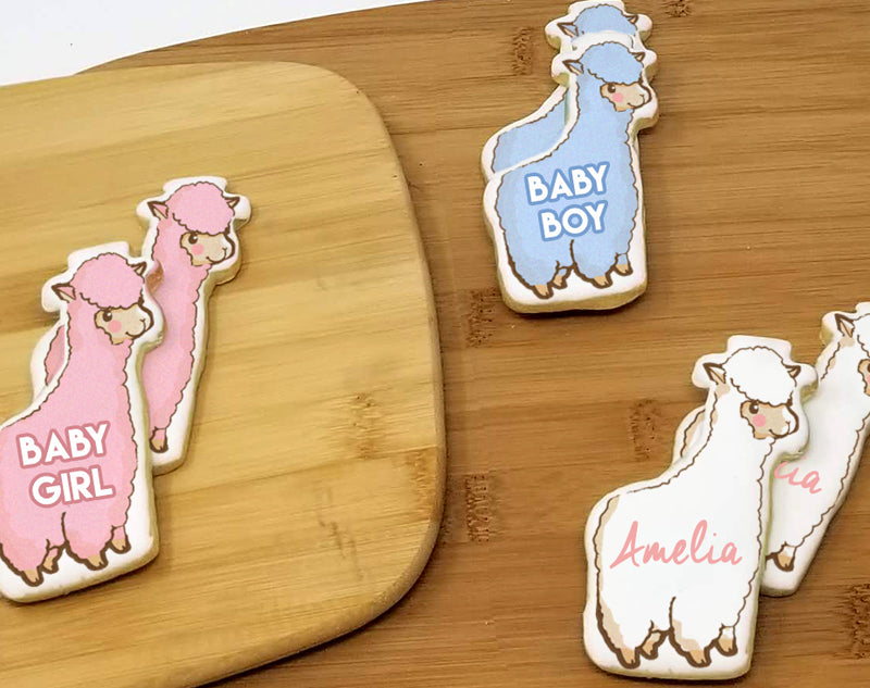 Llama Sugar Cookies