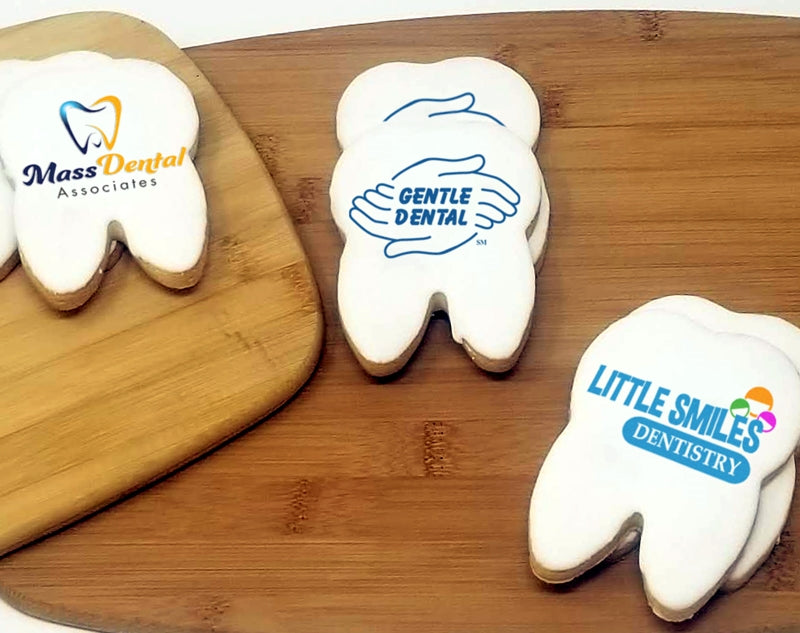 Tooth Logo Sugar Cookie