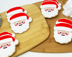 Santa Sugar Cookies