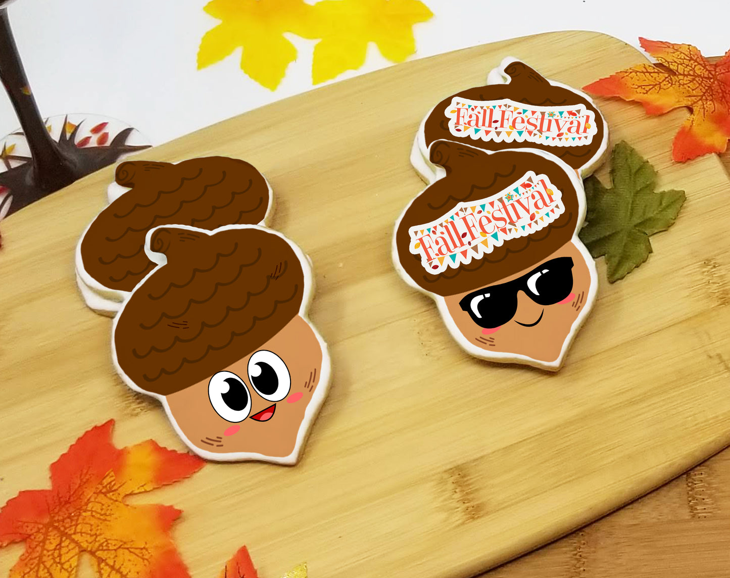 Acorn Sugar Cookies