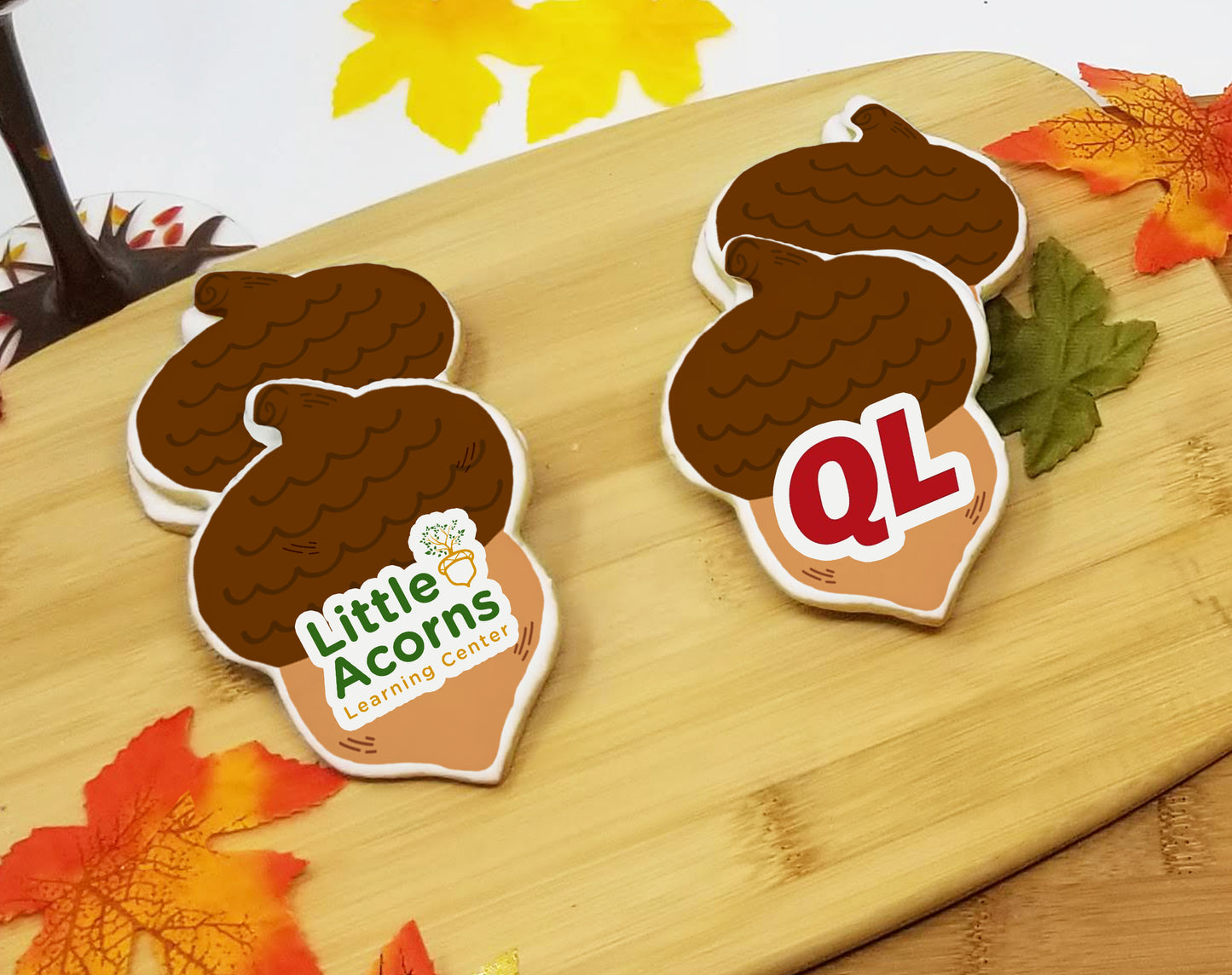 Acorn Logo Sugar Cookies