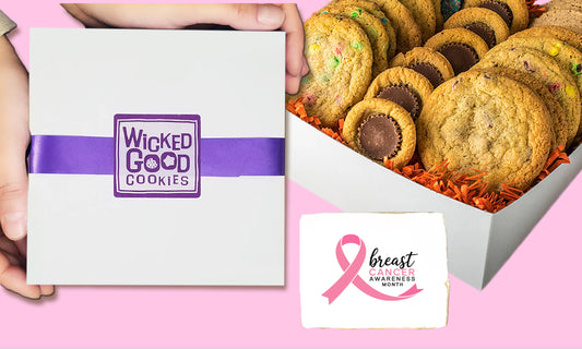 Breast Cancer Month Variety Cookie Gift