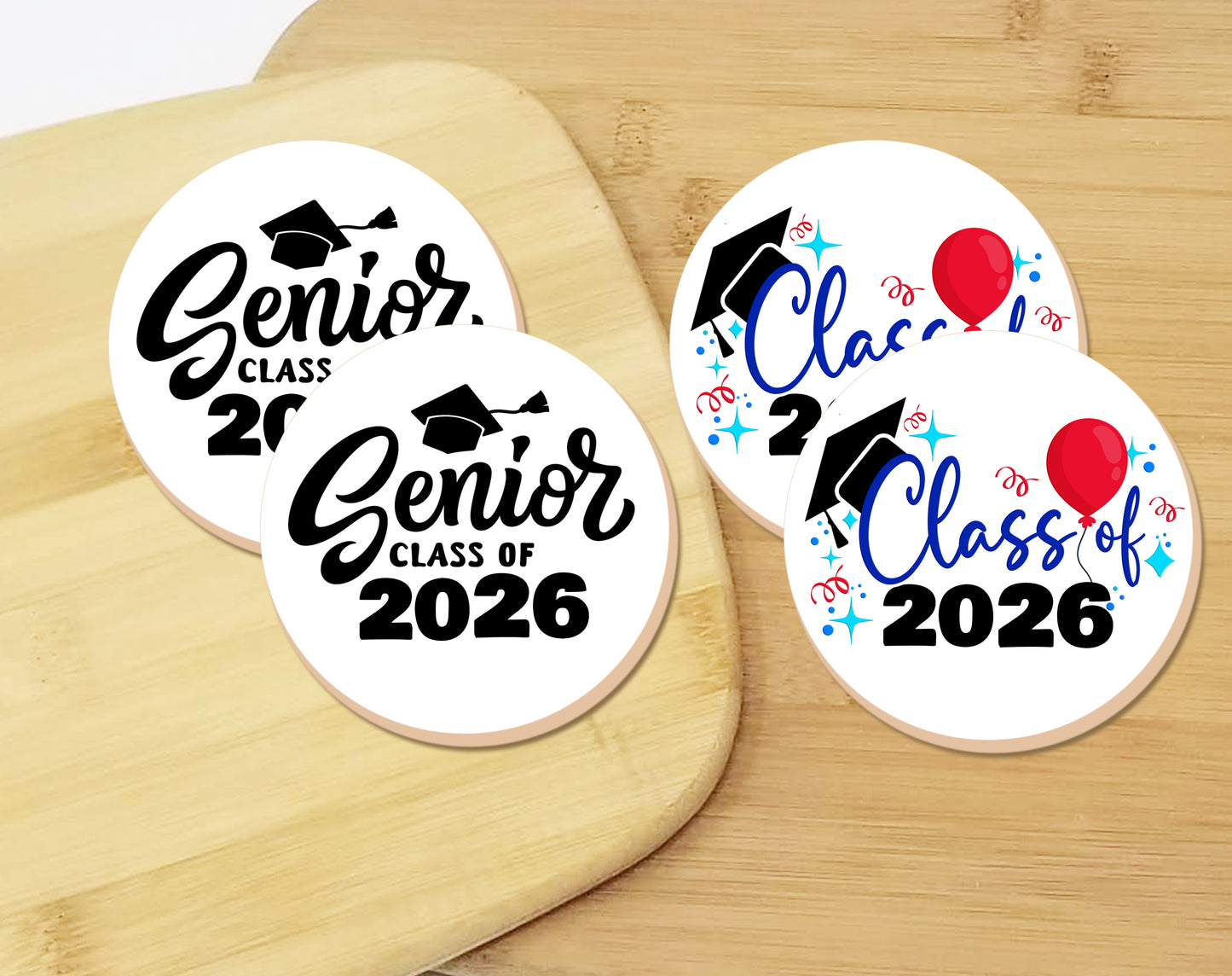 Class Year Graduation Sugar Cookies