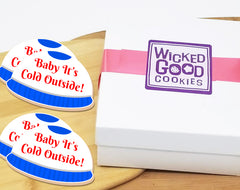 Winter Hat Cookie Gift Box