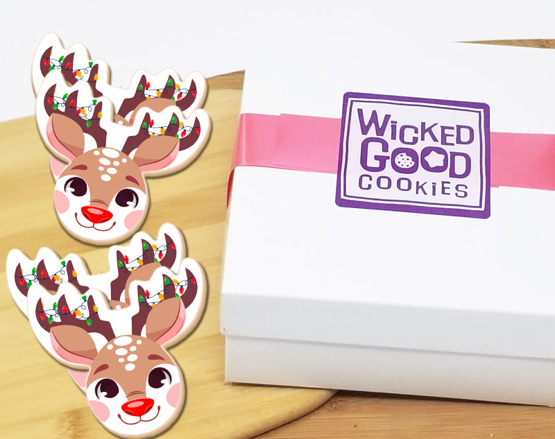 Reindeer Cookie Gift Box