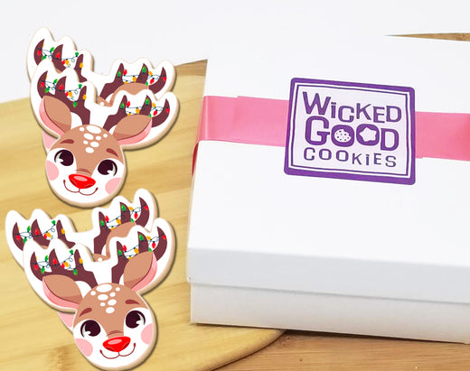 Reindeer Cookie Gift Box