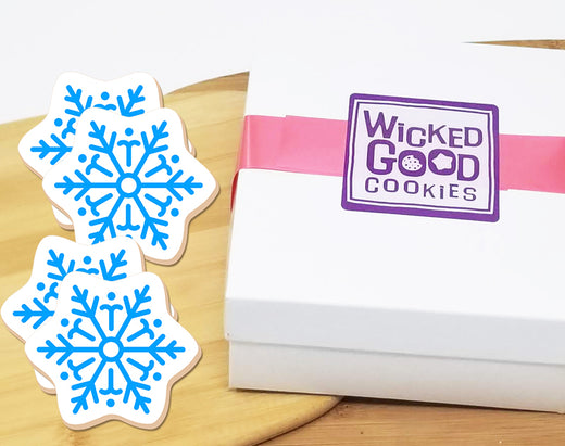 Snowflake Cookie Gift Box