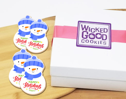 Snowman Cookie Gift Box