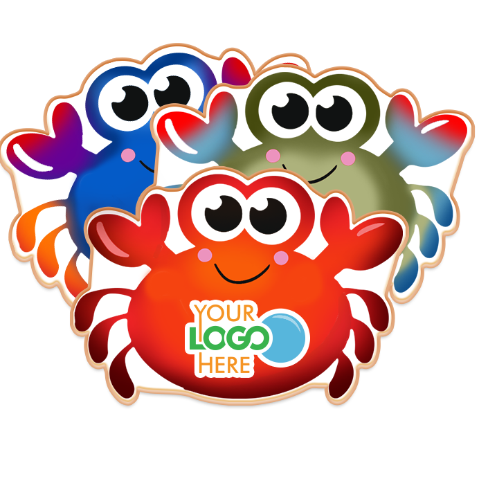 Crab Logo Cookies