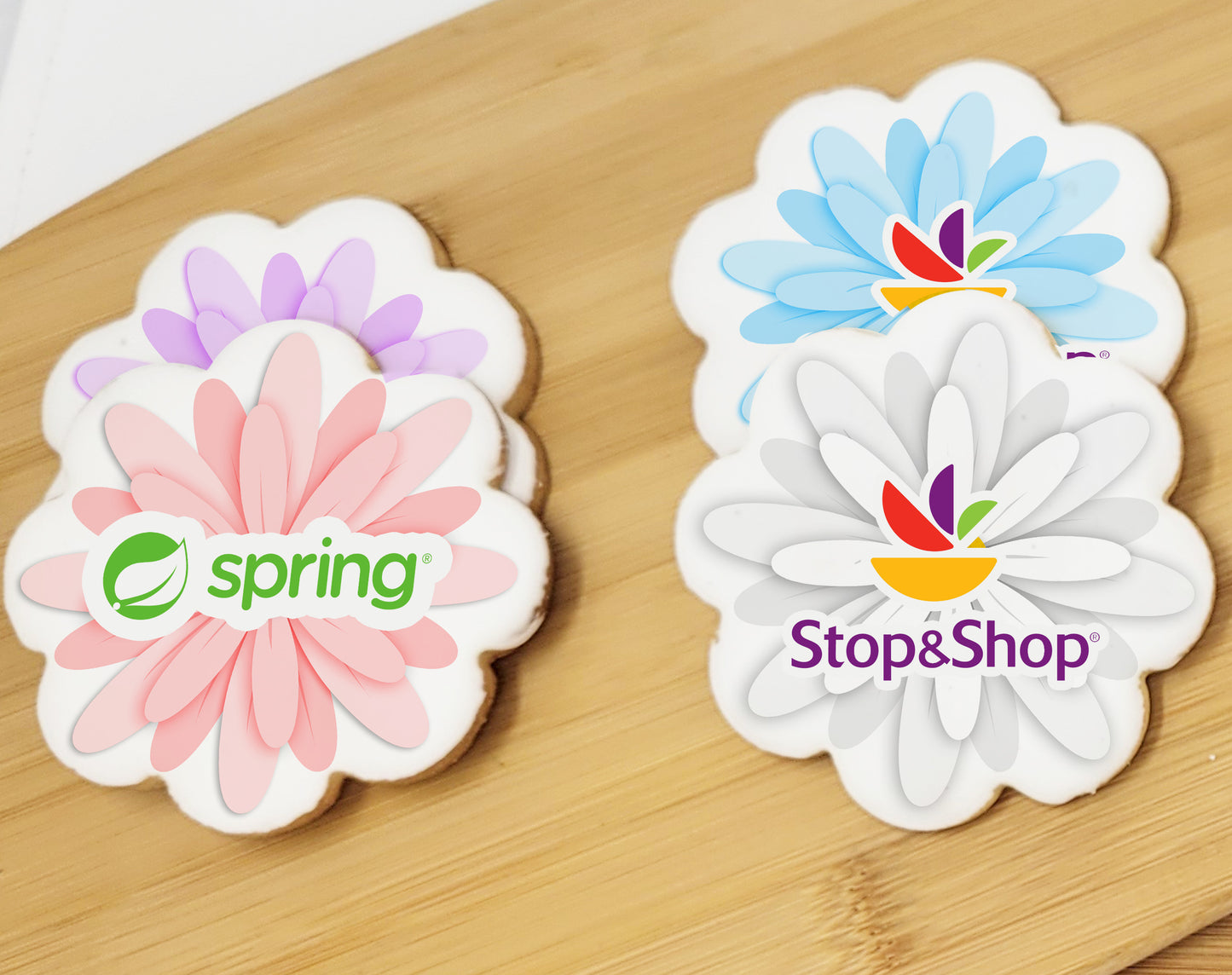 Daisy Logo Sugar Cookies