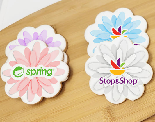 Daisy Logo Sugar Cookies