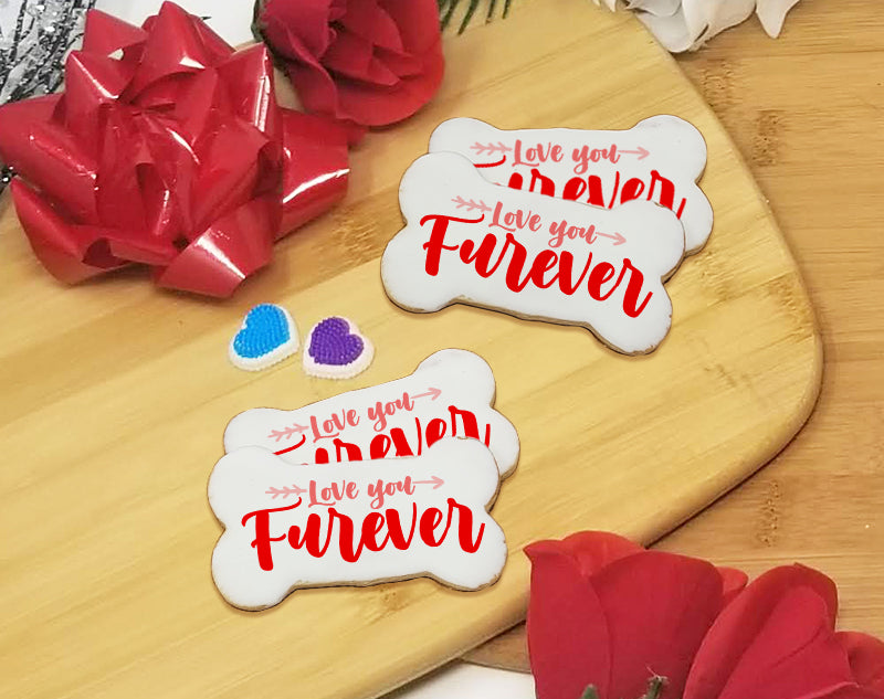 Valentine's Day Bone Sugar Cookies