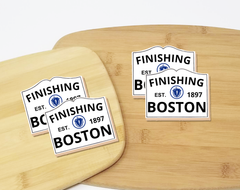 Finishing Boston Enter Sign Sugar Cookies