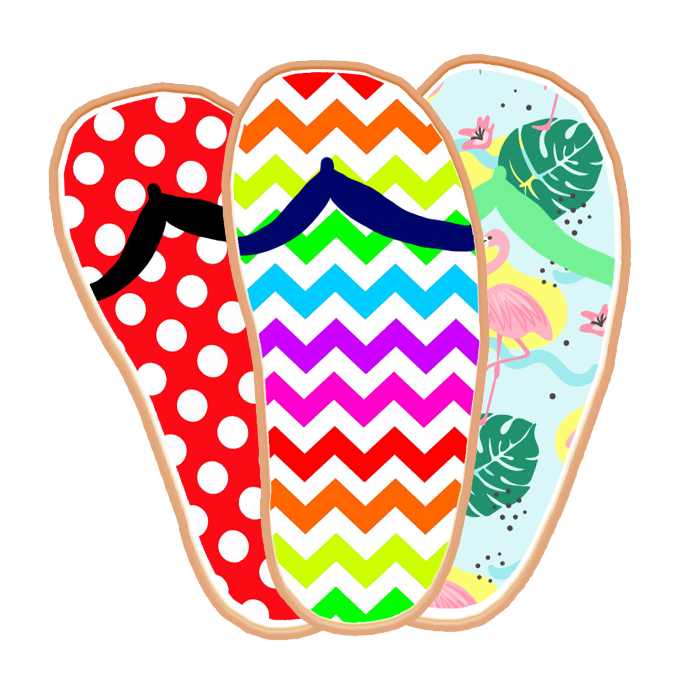 Flip Flop Cookies