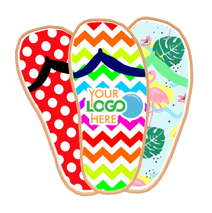 Flip Flop Logo Cookies