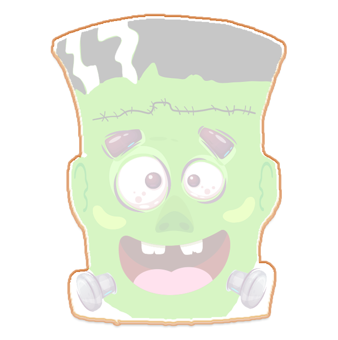 Frankenstein Cookies