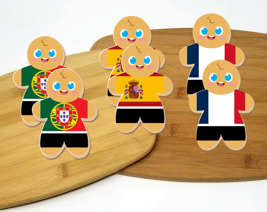 World Soccer Player Cookies