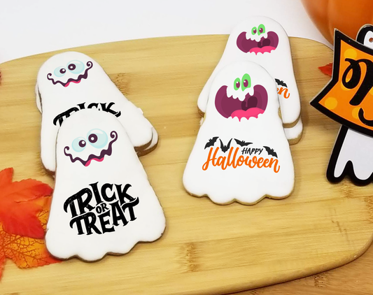 Ghost Sugar Cookies