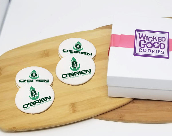 Oval Logo Sugar Cookie Gift Box