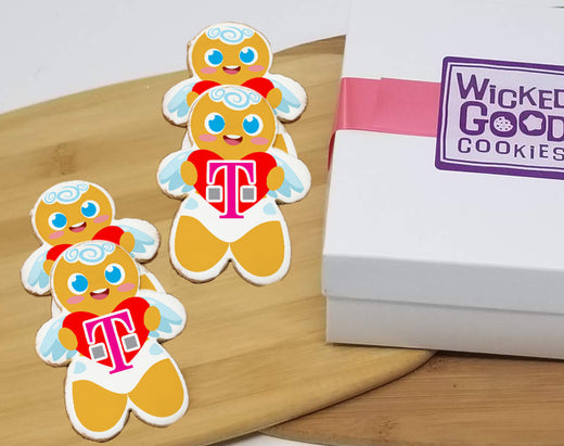Valentine's Day Cupid Logo Sugar Cookie Gift Box