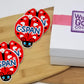 Valentine's Day Ladybug Logo Sugar Cookie Gift Box