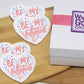 Valentine's Day Heart Sugar Cookie Gift Box