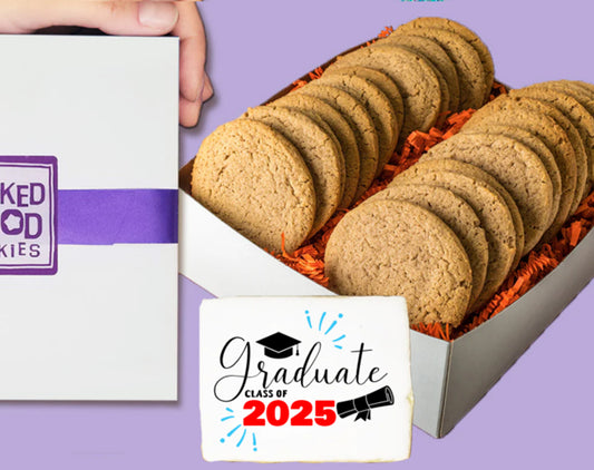 Graduation Snickerdoodle Cookie Gift Box