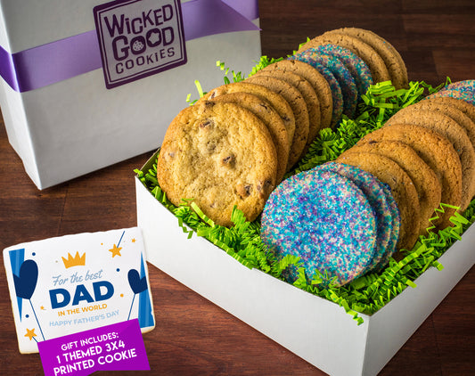 Father's Day Nut-Free Cookie Assortment Gift Box