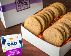 Father's Day Snickerdoodle Cookie Gift Box
