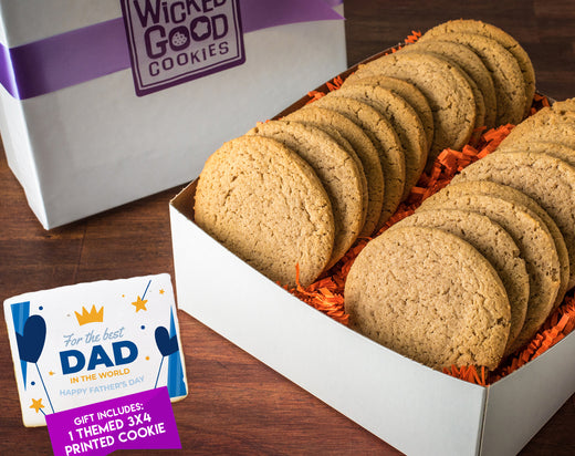 Father's Day Snickerdoodle Cookie Gift Box