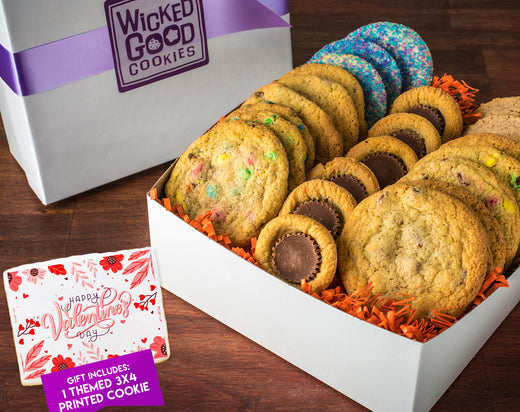 Valentine's Day Variety Cookie Assortment Gift Box