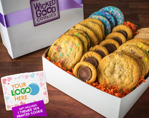 Valentine's Day Variety Cookie Gift Box
