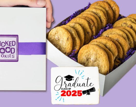 Graduation Chocolate Chip Cookie Gift Box