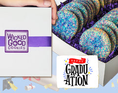 Graduation Sugar Sprinkle Cookie Gift Box