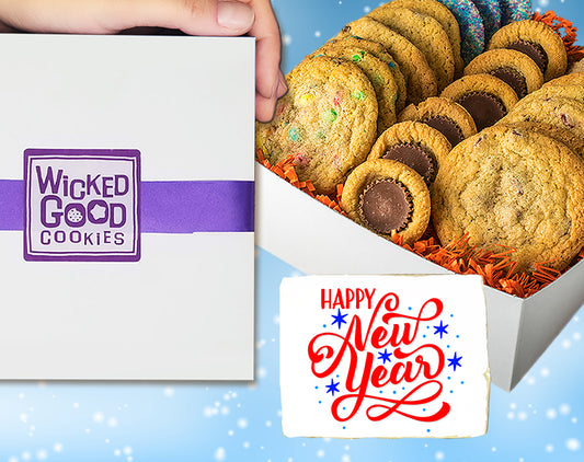 New Year Variety Cookie Gift Box