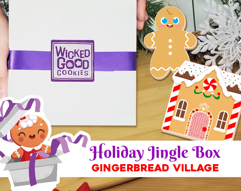 Gingerbread Village Holiday Jingle Box