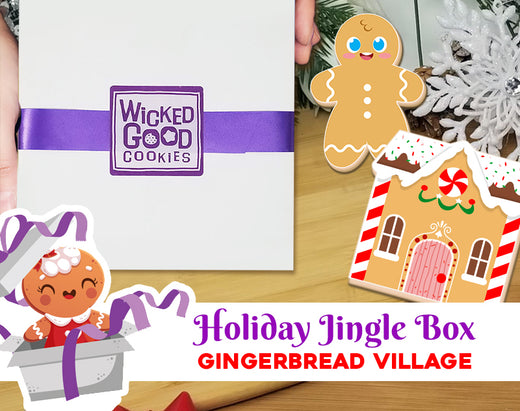 Gingerbread Village Holiday Jingle Box