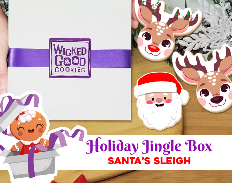 Santa's Sleigh Holiday Jingle Box