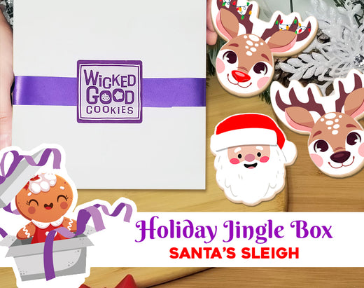 Santa's Sleigh Holiday Jingle Box