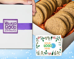 Winter Snickerdoodle Logo Cookie Gift Box