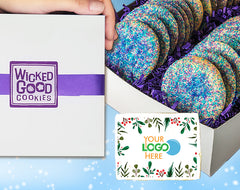 Winter Sprinkled Sugar Logo Cookie Gift Box