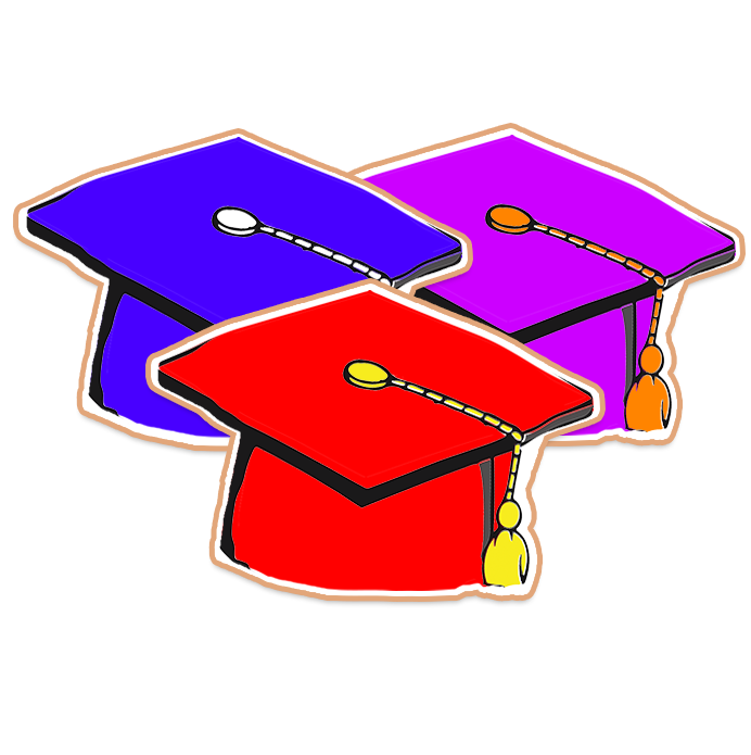 Grad Cap Cookies