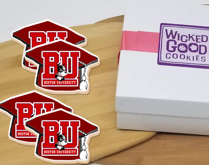 Graduation Cap Cookie Gift Box